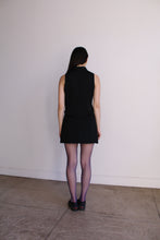 Load image into Gallery viewer, 1990s Black Mini Skirt Set