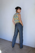 Load image into Gallery viewer, 1980s Blue Iridescent Pleated Trousers