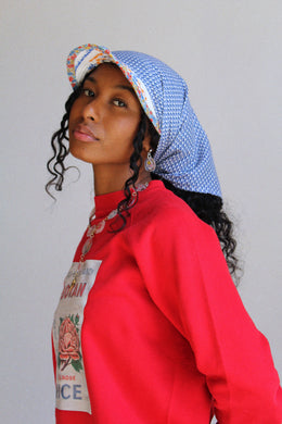 Floral Embroidery Bonnet