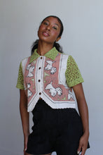 Load image into Gallery viewer, Schnauzer Antique Linen Crop Top