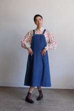 Load image into Gallery viewer, 1980s Denim Jumper Dress