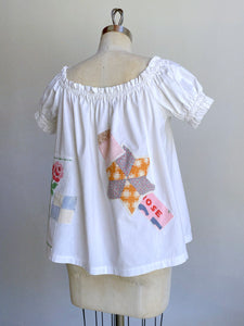 Star Bag Patchwork Tent Blouse