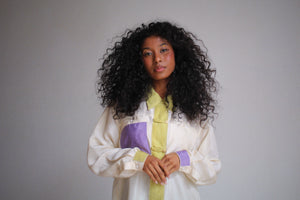 Reworked Silk Blouse
