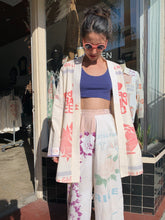 Load image into Gallery viewer, Red Rose Feed Sack Jacket