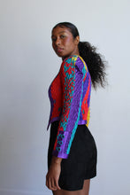 Load image into Gallery viewer, 1980s Jeanne Marc Colorful Silk Quilted Jacket
