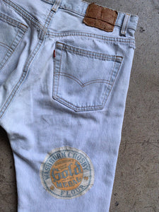 Sunny Patchwork Levi's 501