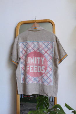 Unity Feeds Linen Button Up