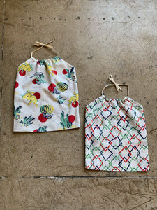 Desert Sun Reversible Halter Tops - Medium & Large