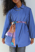 Load image into Gallery viewer, 1970s Pastel Abstract Print Silk Sash