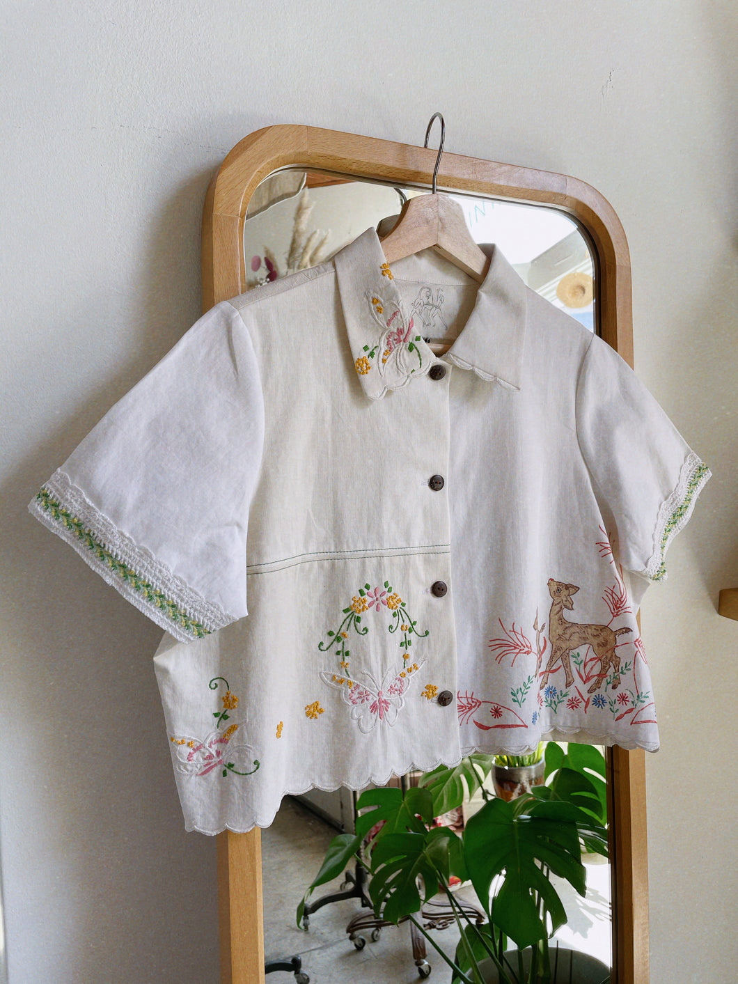 Sunblest Forest Crop Top ~ Medium