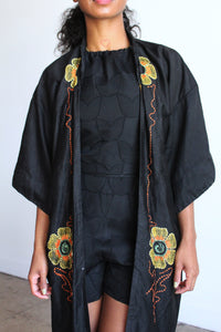 1905 Silk Embroidered Kimono Jacket