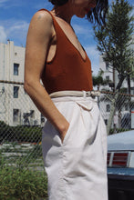 Load image into Gallery viewer, 1970s White Corduroy Skirt