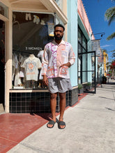 Load image into Gallery viewer, Lay or Bust Pastel Feed Sack Work Shirt