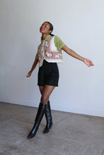 Load image into Gallery viewer, Schnauzer Antique Linen Crop Top