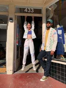 Extra Fancy Patchwork Jeans