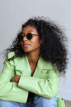 Load image into Gallery viewer, Deadstock 90s Sunglasses: Round Aviator