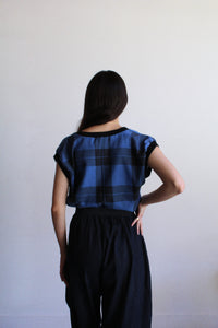 1980s Plaid Pullover