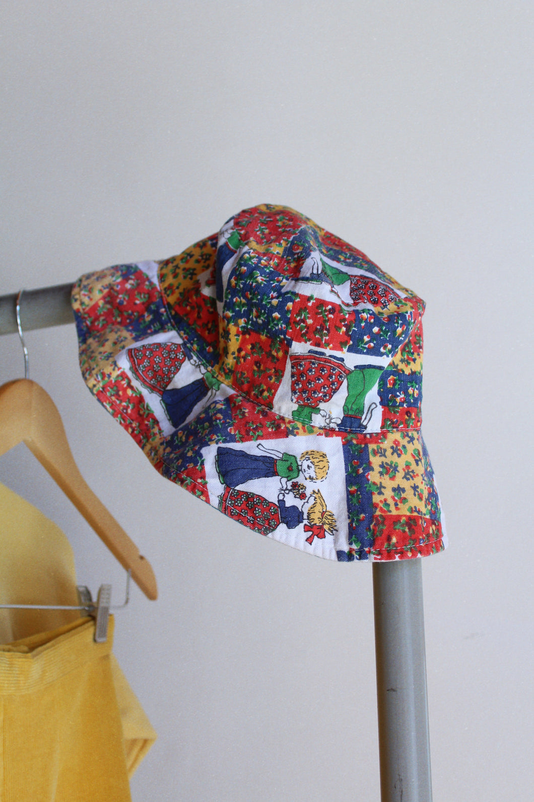 1970s Patchwork Bucket Hat
