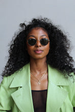 Load image into Gallery viewer, Deadstock 90s Sunglasses: Round Aviator
