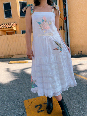The New Crop Antique Patchwork Dress