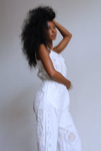 Load image into Gallery viewer, Antique Lace Patchwork Jumpsuit