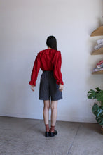 Load image into Gallery viewer, 1980s Cotton Polka Dot Drawstring Shorts