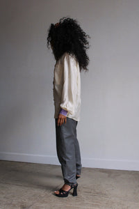 Reworked Silk Blouse