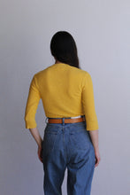 Load image into Gallery viewer, 1980s Knit Sunshine Yellow Sweater