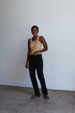 Load image into Gallery viewer, Vintage 1940s Inspired Sand Crop Top