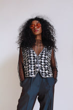 Load image into Gallery viewer, Silk &amp; Sequins Vest