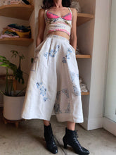 Load image into Gallery viewer, Riceland Floral Cutout Culottes