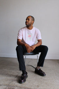 Primary Rose Pink Vintage Tee | Medium