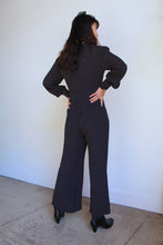 Load image into Gallery viewer, 1970s Polka Dot Rayon Empire Waist Jumpsuit