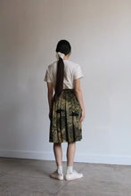 Load image into Gallery viewer, Silk Abstract Animal Print Skirt