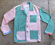 Load image into Gallery viewer, Worldwide Color Block Work Shirt Small