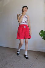 Load image into Gallery viewer, Magenta Cotton Wrestling Shorts