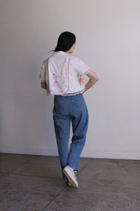 Rose Garden Crop Top M