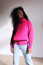 Load image into Gallery viewer, Pink Turtleneck Sweater
