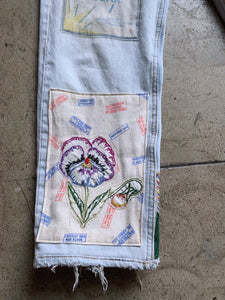Sunny Patchwork Levi's 501