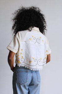 Towards the Sun Crop Top