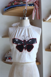 Spread Your Wings Halter Top Natural