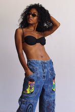 Load image into Gallery viewer, 1980s Guess by Georges Marciano Painted Cowgirl Jeans