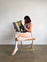 Load image into Gallery viewer, 1980s Deadstock Christian Dior Beachwear Silver Metallic Rose Print Swimsuit