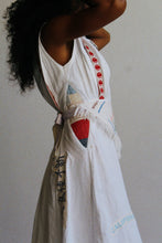 Load image into Gallery viewer, Happy Day Antique Linen Patchwork Dress