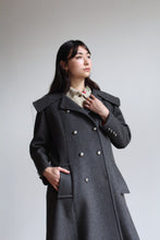 Load image into Gallery viewer, 1960s Grey Wool Princess Coat