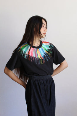 1980s Glitter Drip Tee