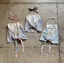 Load image into Gallery viewer, Flour Sack Reversible Halter Tops