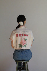 Kokuho Rose Color Block Crop Top