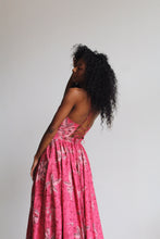 Load image into Gallery viewer, 1970s Pink Batik Sundress