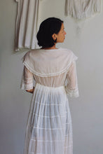 Load image into Gallery viewer, Antique Edwardian Sheer Lawn Dress